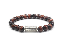 Load image into Gallery viewer, Red Tiger&#39;s Eye Sterling Silver