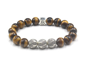 Tiger Eye's and Sterling Silver