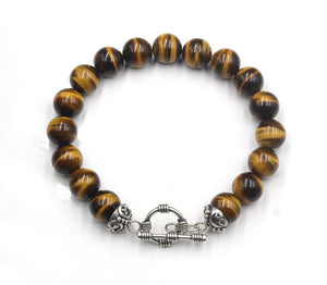 Tiger's Eye and Strerling Silver