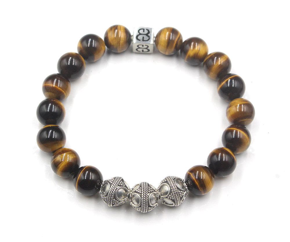 Tiger's Eye and Silver