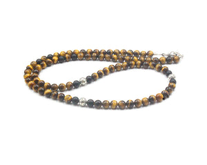 Tiger's Eye and Sterling Silver