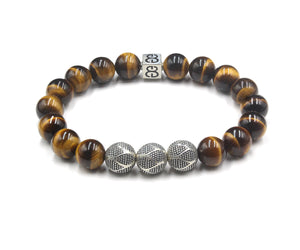 Tiger Eye's and Sterling Silver