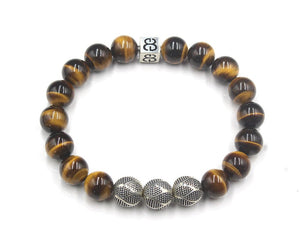 Tiger Eye's and Sterling Silver