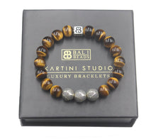 Load image into Gallery viewer, Tiger Eye&#39;s and Sterling Silver