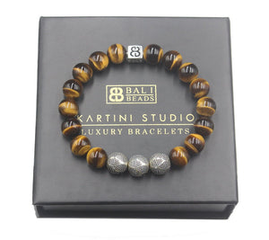 Tiger Eye's and Sterling Silver