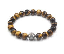 Load image into Gallery viewer, Tiger&#39;s Eye and Silver
