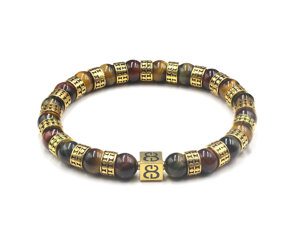 Mixed Tiger's Eye and Gold