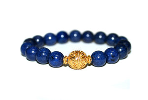 Lapis Lazuli and Gold Vermeil